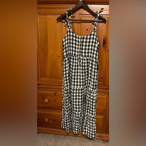 Little Cottonwood Blue Gingham Dress